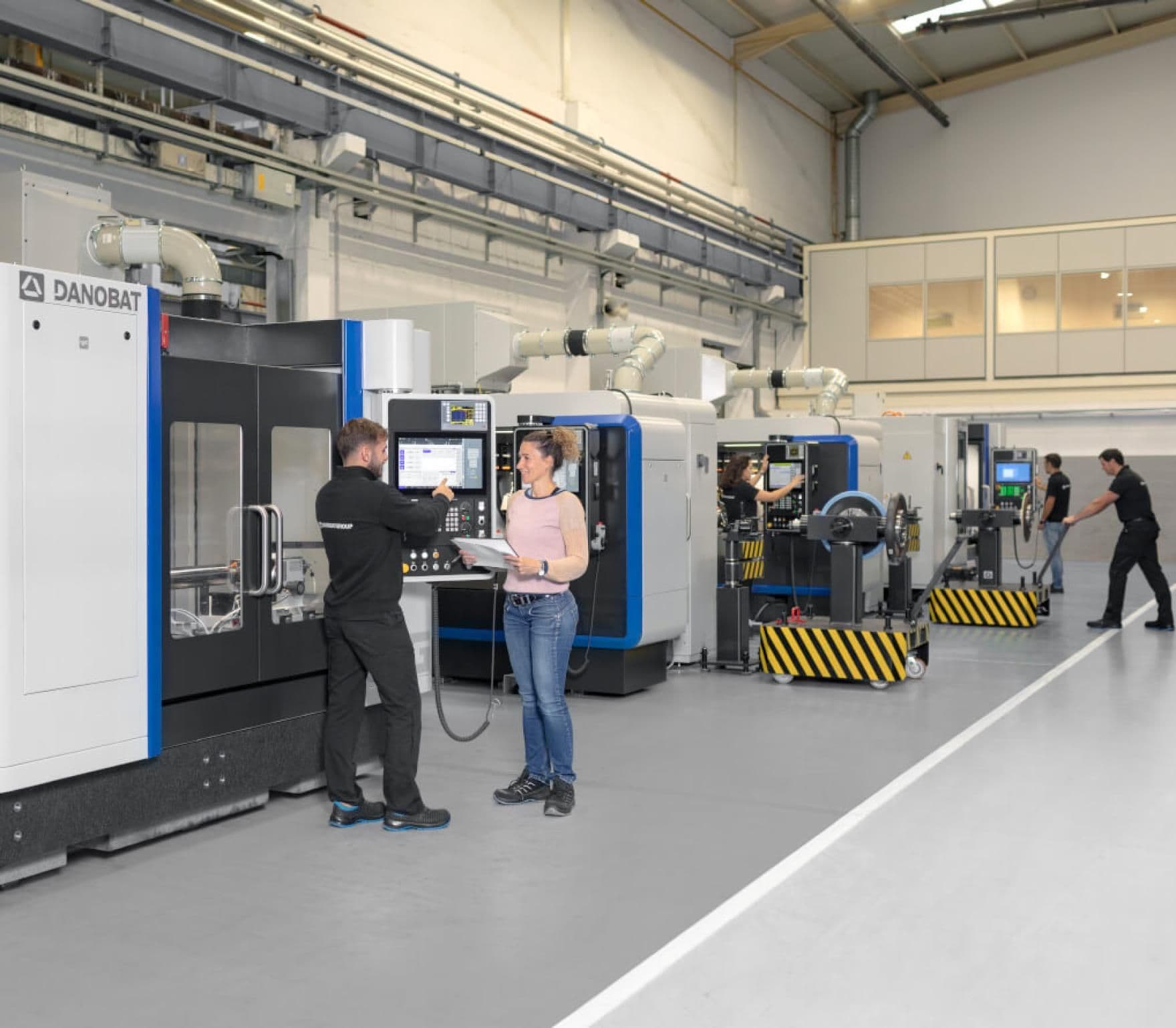 22% produktiver als herkömmliche Schleifmaschinen